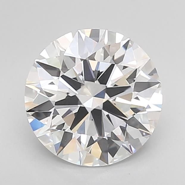 2.91ct D VVS1 Rare Carat Ideal Cut Round Lab Grown Diamond