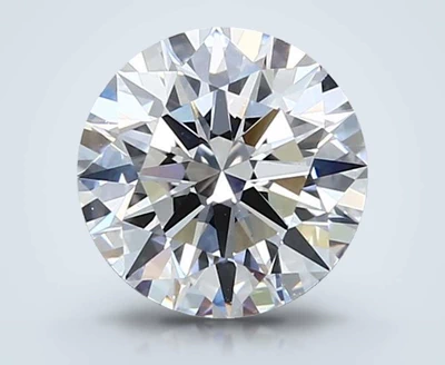 1.55ct D VVS2 Rare Carat Ideal Cut Round Lab Grown Diamond