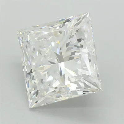 2.08ct D VS1 Rare Carat Ideal Cut Princess Lab Grown Diamond