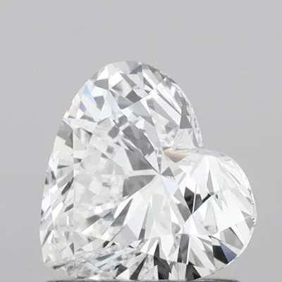 1.03ct D VVS2 Rare Carat Ideal Cut Heart Lab Grown Diamond