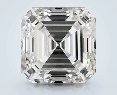 5.09ct F VS1 Rare Carat Ideal Cut Asscher Lab Grown Diamond
