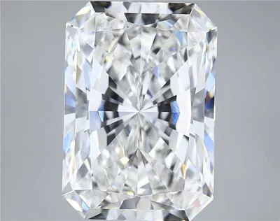 15.06ct F VVS2 Rare Carat Ideal Cut Radiant Lab Grown Diamond