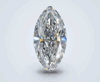4.03ct D FL Rare Carat Ideal Cut Marquise Diamond