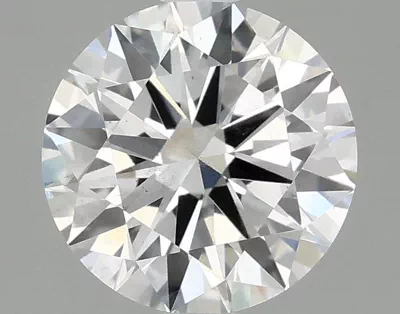1.37ct F SI1 Rare Carat Ideal Cut Round Lab Grown Diamond