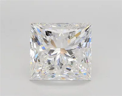 5.08ct E VS1 Rare Carat Ideal Cut Princess Lab Grown Diamond