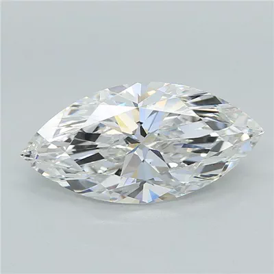 3.25ct E VS1 Rare Carat Ideal Cut Marquise Lab Grown Diamond
