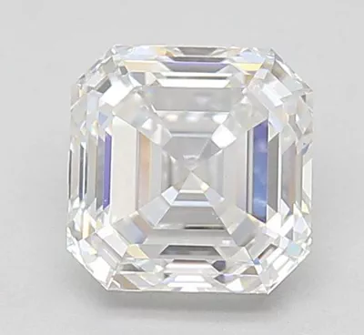 1.52ct D VS2 Rare Carat Ideal Cut Asscher Lab Grown Diamond