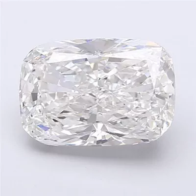 3.27ct F VVS2 Rare Carat Ideal Cut Cushion Lab Grown Diamond