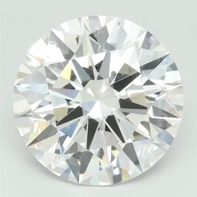 5.02ct F VVS2 Rare Carat Ideal Cut Round Lab Grown Diamond