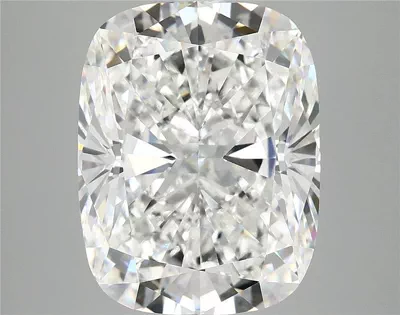 7.39ct F VVS2 Rare Carat Ideal Cut Cushion Lab Grown Diamond