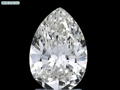 2.16ct J SI2 Excellent Cut Pear Diamond