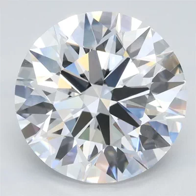 3.34ct D IF Rare Carat Ideal Cut Round Lab Grown Diamond