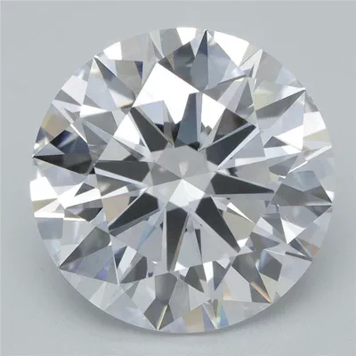 7.02ct E VVS2 Rare Carat Ideal Cut Round Lab Grown Diamond