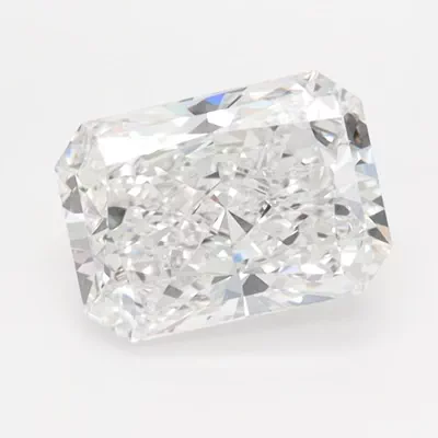 1.51ct E VVS2 Rare Carat Ideal Cut Radiant Lab Grown Diamond