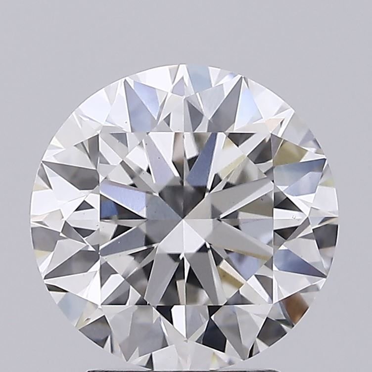 3.01ct H VS1 Excellent Cut Round Lab Grown Diamond