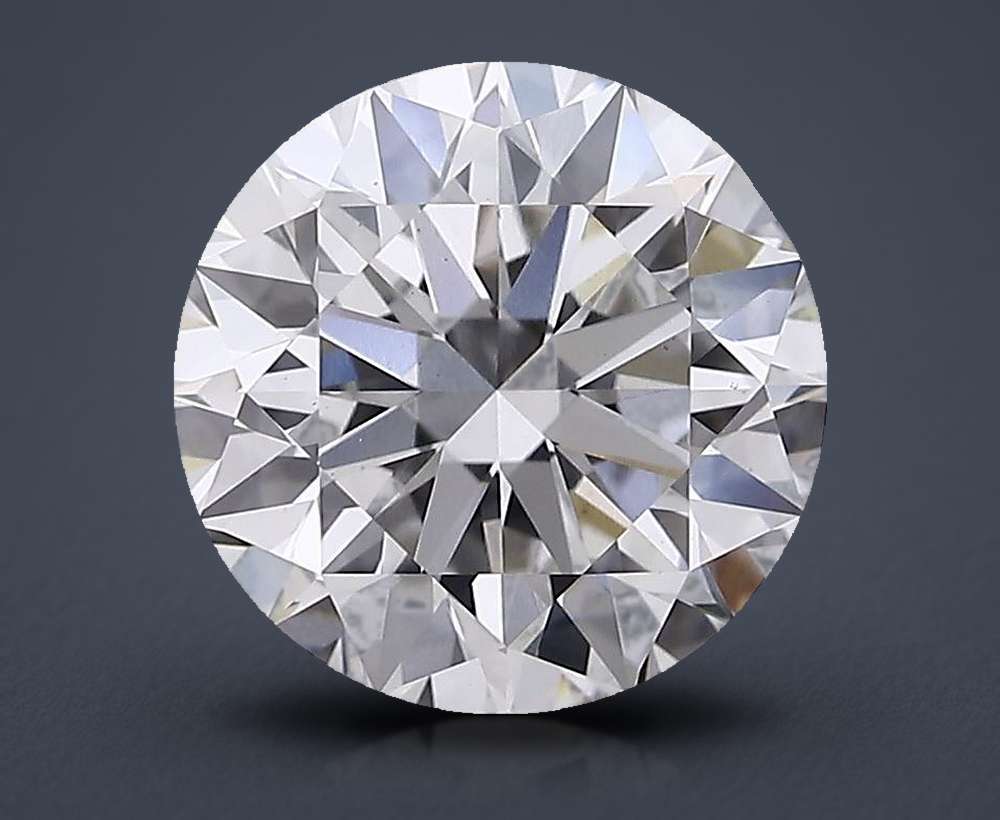3.01ct H VS1 Excellent Cut Round Lab Grown Diamond