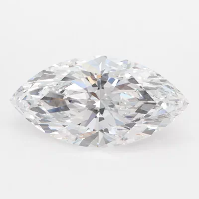 2.03ct D VVS2 Rare Carat Ideal Cut Marquise Lab Grown Diamond