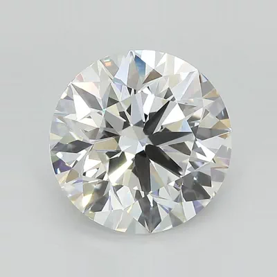 4.05ct F VVS2 Rare Carat Ideal Cut Round Lab Grown Diamond