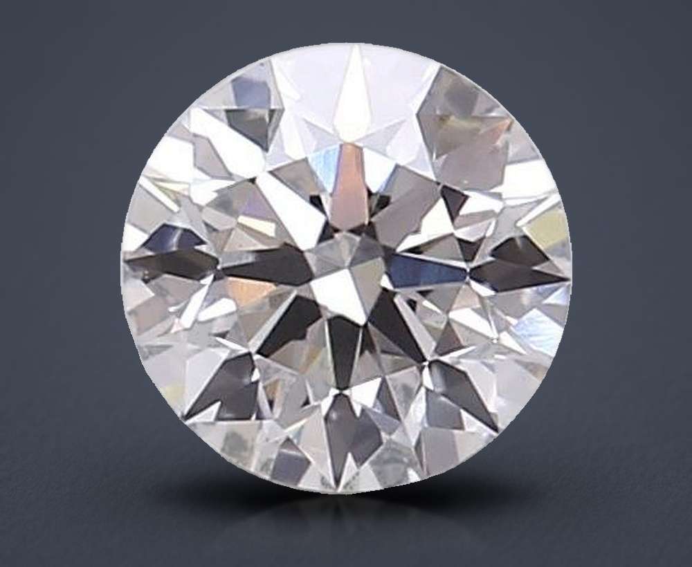 1.03ct H VVS2 Rare Carat Ideal Cut Round Lab Grown Diamond