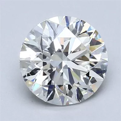 1.74ct H IF Rare Carat Ideal Cut Round Diamond