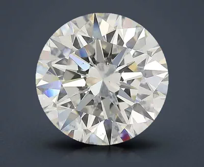 4.26ct J VS2 Rare Carat Ideal Cut Round Diamond