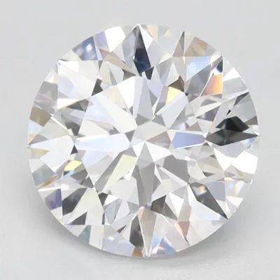 2.18ct D VVS1 Rare Carat Ideal Cut Round Lab Grown Diamond