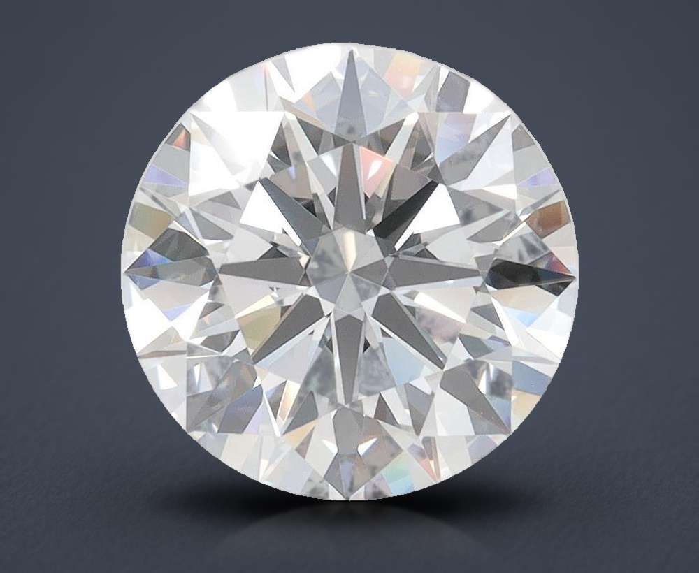 2.25ct D FL Rare Carat Ideal Cut Round Lab Grown Diamond