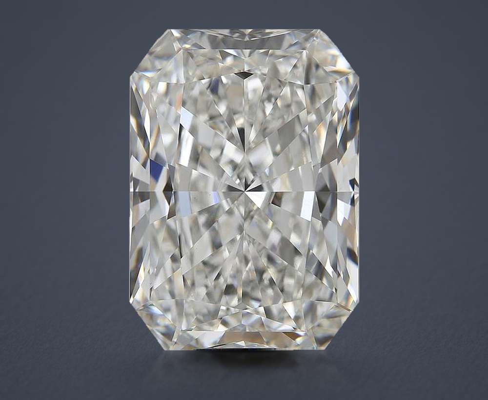15.07ct F VVS2 Rare Carat Ideal Cut Radiant Lab Grown Diamond
