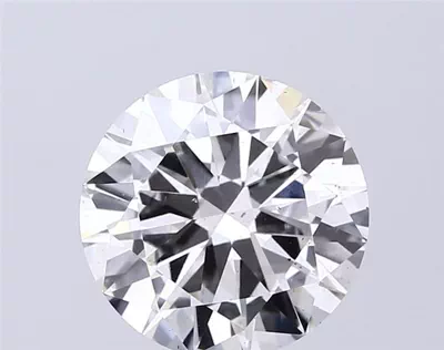 4.00ct H SI1 Very Good Cut Round Lab Grown Diamond