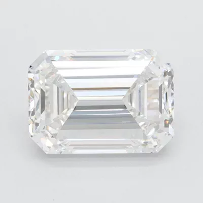 2.01ct F VS2 Very Good Cut Emerald Lab Grown Diamond