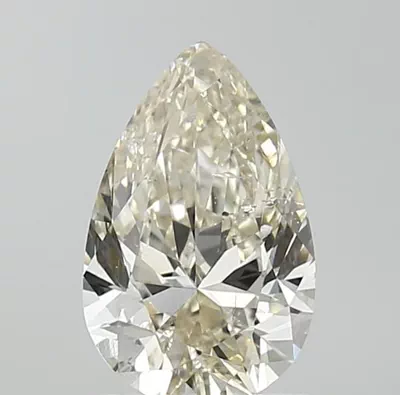 0.90ct J SI2 Rare Carat Ideal Cut Pear Diamond