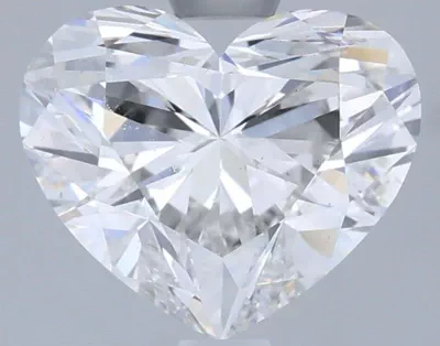 1.58ct F VS2 Rare Carat Ideal Cut Heart Lab Grown Diamond