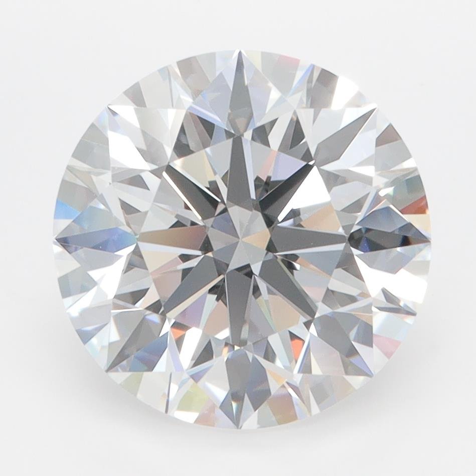3.25ct D FL Rare Carat Ideal Cut Round Lab Grown Diamond