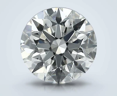 4.59ct I VS1 Rare Carat Ideal Cut Round Lab Grown Diamond