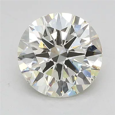 2.53ct J SI1 Rare Carat Ideal Cut Round Lab Grown Diamond