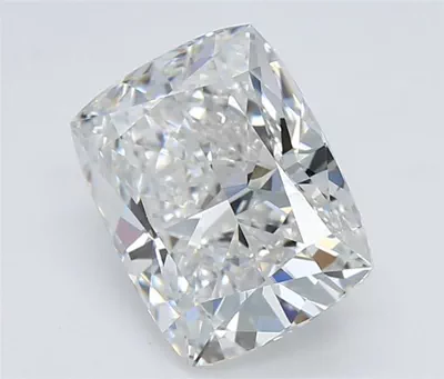 2.56ct F VVS2 Rare Carat Ideal Cut Cushion Lab Grown Diamond