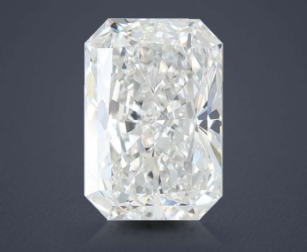 2.01ct D VVS2 Rare Carat Ideal Cut Radiant Lab Grown Diamond