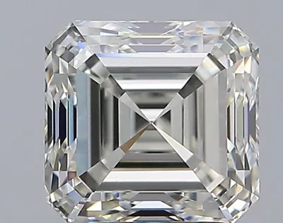 2.50ct I VVS2 Very Good Cut Asscher Diamond