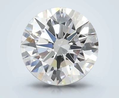 0.59ct D FL Rare Carat Ideal Cut Round Lab Grown Diamond