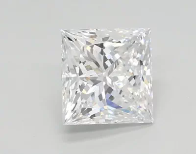 0.81ct D VVS1 Rare Carat Ideal Cut Princess Lab Grown Diamond