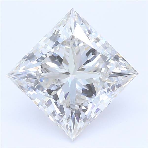 1.76ct G SI1 Rare Carat Ideal Cut Princess Lab Grown Diamond