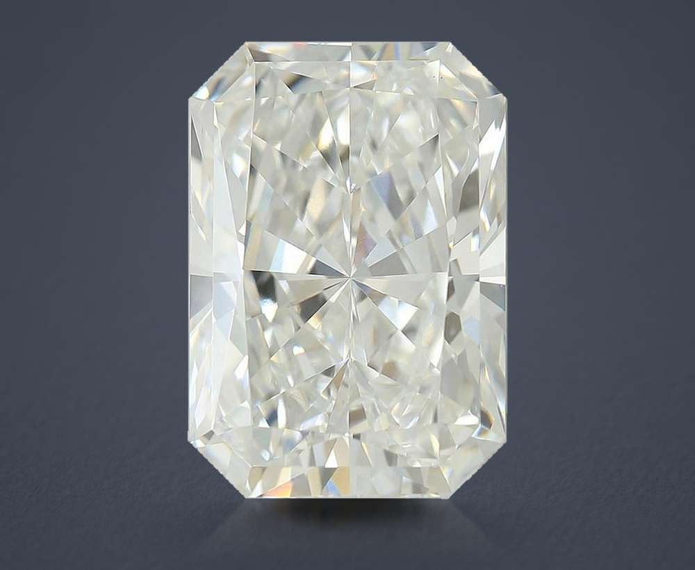 5.28ct E VS1 Rare Carat Ideal Cut Radiant Lab Grown Diamond