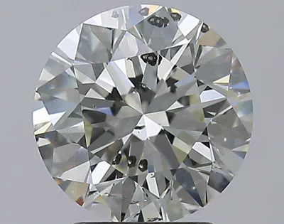 2.50ct J SI2 Excellent Cut Round Diamond