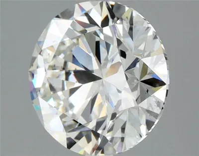 3.06ct H SI1 Rare Carat Ideal Cut Round Diamond