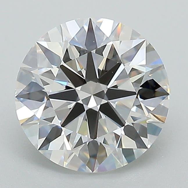 1.59ct E VVS2 Rare Carat Ideal Cut Round Lab Grown Diamond