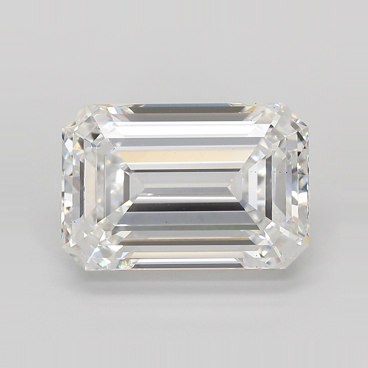 7.06ct F VS1 Very Good Cut Emerald Lab Grown Diamond