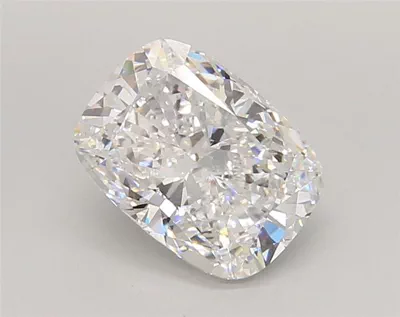 2.07ct F VVS2 Rare Carat Ideal Cut Cushion Lab Grown Diamond