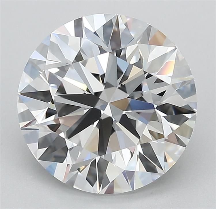 3.30ct D IF Rare Carat Ideal Cut Round Lab Grown Diamond