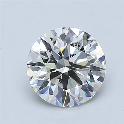 1.09ct I SI2 Rare Carat Ideal Cut Round Diamond