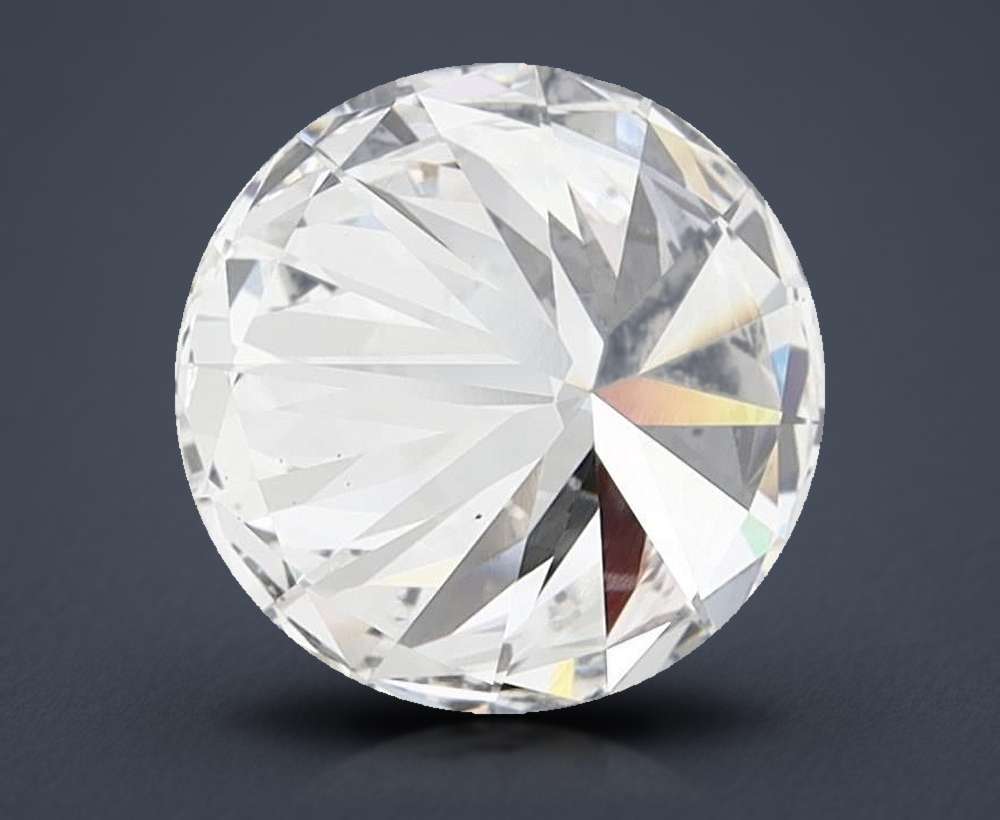 3.01ct E SI1 Rare Carat Ideal Cut Round Lab Grown Diamond